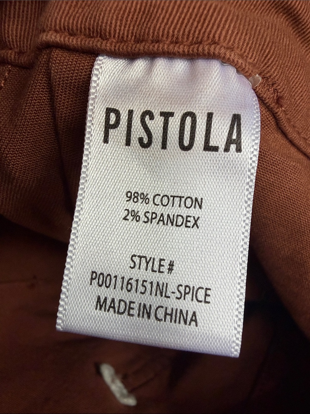 Anthropologie Pistola High Rise Wide-Leg Utility Pants in Spice Size 30 - Picture 7 of 7